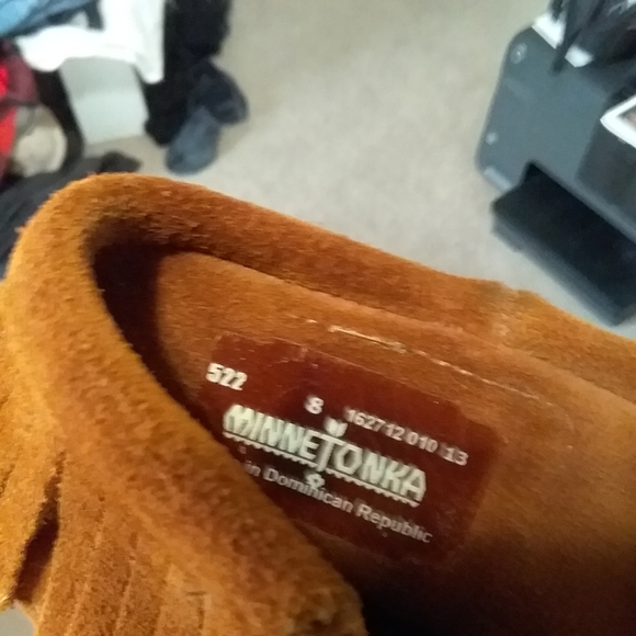 SOLD - Minnetonka Concho Suede Moccasins Boots Women's 8 - Picture 9 of 9